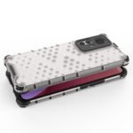 For Xiaomi 12 Pro Shockproof Honeycomb PC + TPU Phone Case(White)