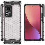 For Xiaomi 12 Pro Shockproof Honeycomb PC + TPU Phone Case(White)