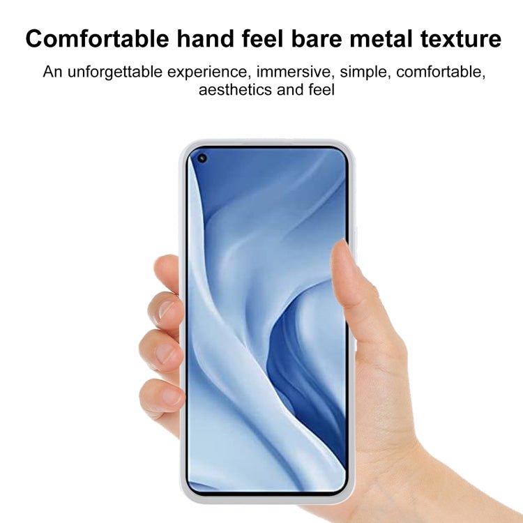 TPU Phone Case For Xiaomi Mi 11 Lite 5G(Transparent White)