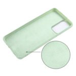For Xiaomi 12 / 12X Pure Color Liquid Silicone Phone Case(Green)