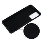 For Xiaomi 12 / 12X Pure Color Liquid Silicone Phone Case(Black)