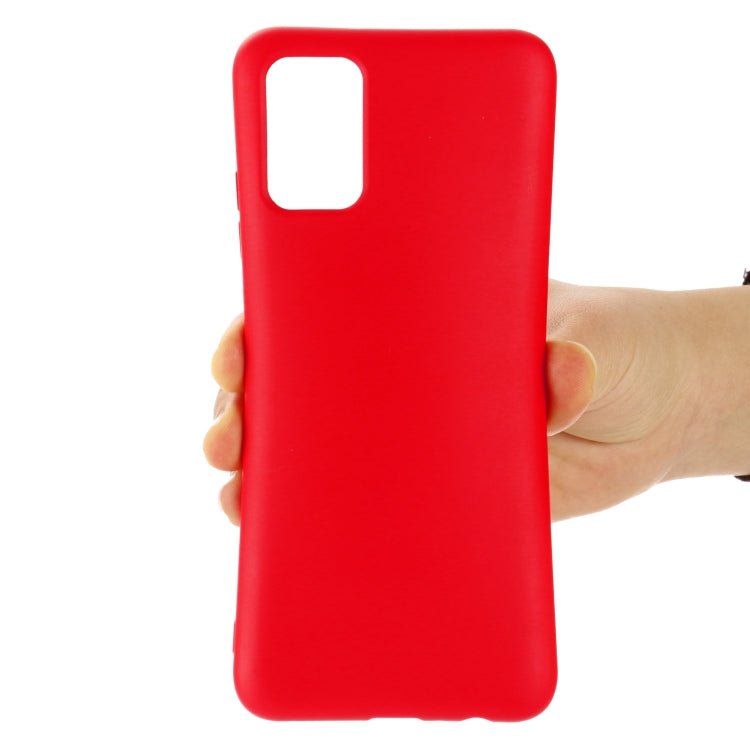 For Xiaomi 12 / 12X Pure Color Liquid Silicone Phone Case(Red)