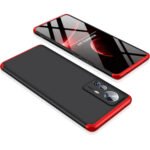 For Xiaomi 12 Pro GKK Three Stage Splicing PC Phone Case(Black Red)