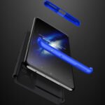 For Xiaomi 12 Pro GKK Three Stage Splicing PC Phone Case(Black Blue)