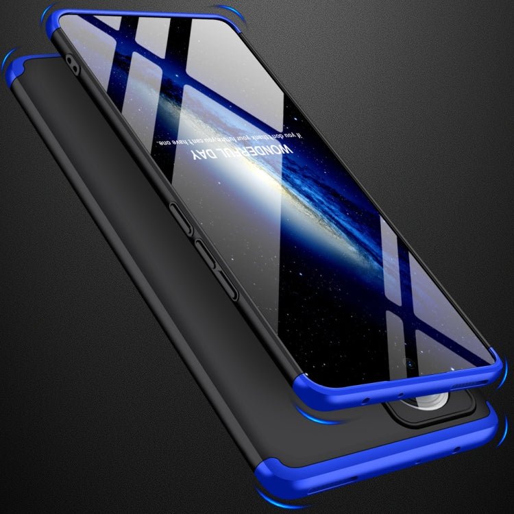 For Xiaomi 12 Pro GKK Three Stage Splicing PC Phone Case(Black Blue)