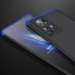 For Xiaomi 12 Pro GKK Three Stage Splicing PC Phone Case(Black Blue)