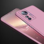 For Xiaomi 12 Pro GKK Three Stage Splicing PC Phone Case(Rose Gold)