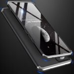 For Xiaomi 12 Pro GKK Three Stage Splicing PC Phone Case(Black Silver)