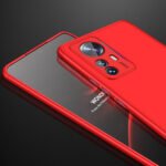 For Xiaomi 12 Pro GKK Three Stage Splicing PC Phone Case(Red)