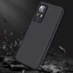 For Xiaomi 12 Pro GKK Three Stage Splicing PC Phone Case(Black)
