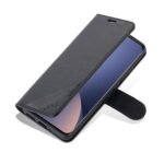 For Xiaomi 12 5G AZNS Sheepskin Texture Flip Leather Phone Case(Black)