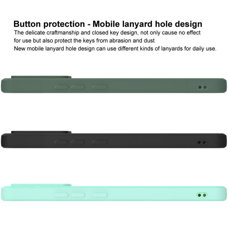 For Xiaomi 12 / 12X IMAK UC-4 Series Straight Edge TPU Soft Phone Case(Black)