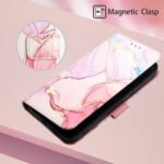 For Xiaomi Redmi Note 11 Pro 5G / 4G PT003 Marble Pattern Flip Leather Phone Case(Rose Gold LS005)