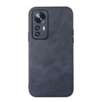 For Xiaomi 12 Pro Cowhide Texture PU Phone Case(Blue)