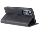 For Xiaomi 12 / 12X AZNS Magnetic Calf Texture Flip Leather Phone Case(Black)