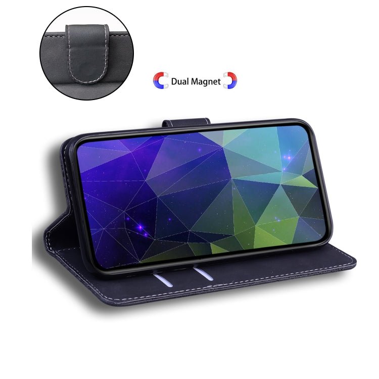 For Xiaomi 12 / 12X Skin Feel Pure Color Flip Leather Phone Case(Black)