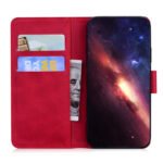 For Xiaomi 12 / 12X Skin Feel Pure Color Flip Leather Phone Case(Red)