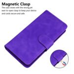 For Xiaomi 12 / 12X Skin Feel Pure Color Flip Leather Phone Case(Purple)