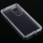 For Xiaomi 12 Pro PC+TPU Ultra-Thin Double-Sided Transparent Phone Case