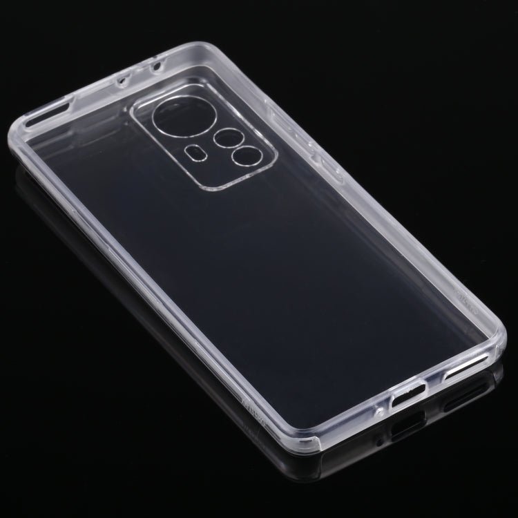 For Xiaomi 12 Pro PC+TPU Ultra-Thin Double-Sided Transparent Phone Case