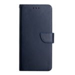 For Xiaomi Mi 11 Genuine Leather Fingerprint-proof Horizontal Flip Phone Case(Blue)