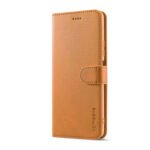 For Xiaomi 12 Pro/12S Pro LC.IMEEKE Calf Texture Leather Phone Case(Brown)