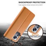 For Xiaomi 12 Pro/12S Pro LC.IMEEKE Calf Texture Leather Phone Case(Brown)