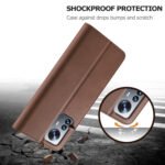 For Xiaomi 12 Pro/12S Pro LC.IMEEKE Calf Texture Leather Phone Case(Coffee)
