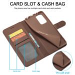 For Xiaomi 12 Pro/12S Pro LC.IMEEKE Calf Texture Leather Phone Case(Coffee)