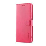 For Xiaomi 12 Pro/12S Pro LC.IMEEKE Calf Texture Leather Phone Case(Red)