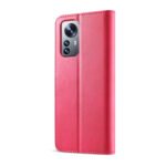 For Xiaomi 12 Pro/12S Pro LC.IMEEKE Calf Texture Leather Phone Case(Red)