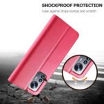 For Xiaomi 12 Pro/12S Pro LC.IMEEKE Calf Texture Leather Phone Case(Red)