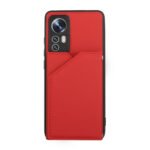 For Xiaomi 12 Skin Feel PU + TPU + PC Phone Case(Red)