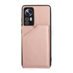 For Xiaomi 12 Skin Feel PU + TPU + PC Phone Case(Rose Gold)