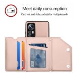 For Xiaomi 12 Skin Feel PU + TPU + PC Phone Case(Rose Gold)