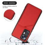 For Xiaomi 12 Pro Skin Feel PU + TPU + PC Phone Case(Red)