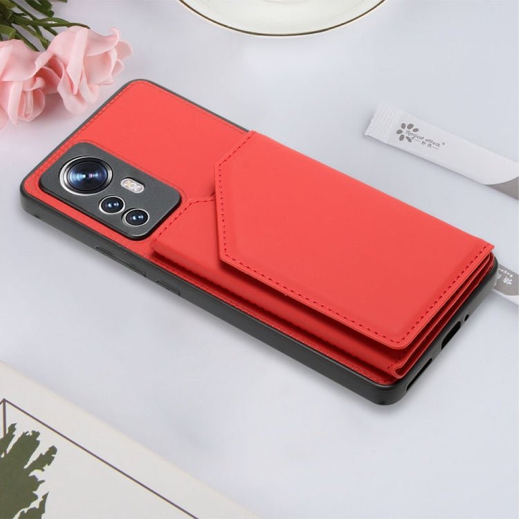 For Xiaomi 12 Pro Skin Feel PU + TPU + PC Phone Case(Red)