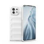 For Xiaomi Mi 11 Magic Shield TPU + Flannel Phone Case(White)