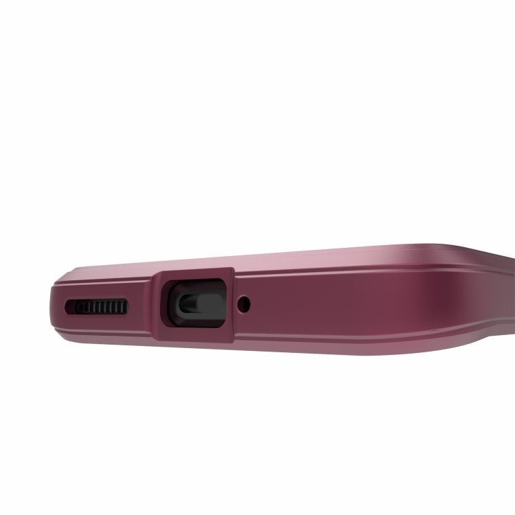 For Xiaomi 12 Pro Magic Shield TPU + Flannel Phone Case(Wine Red)