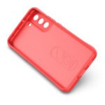 For Samsung Galaxy S22+ 5G Magic Shield TPU + Flannel Phone Case(Dark Grey)