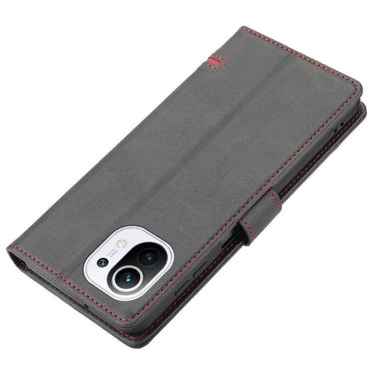 For Xiaomi Mi 11 Classic Wallet Flip Leather Phone Case(Black)