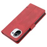 For Xiaomi Mi 11 Classic Wallet Flip Leather Phone Case(Red)