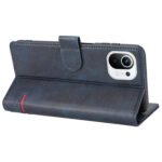 For Xiaomi Mi 11 Classic Wallet Flip Leather Phone Case(Blue)