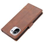 For Xiaomi Mi 11 Classic Wallet Flip Leather Phone Case(Brown)