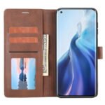 For Xiaomi Mi 11 Classic Wallet Flip Leather Phone Case(Brown)