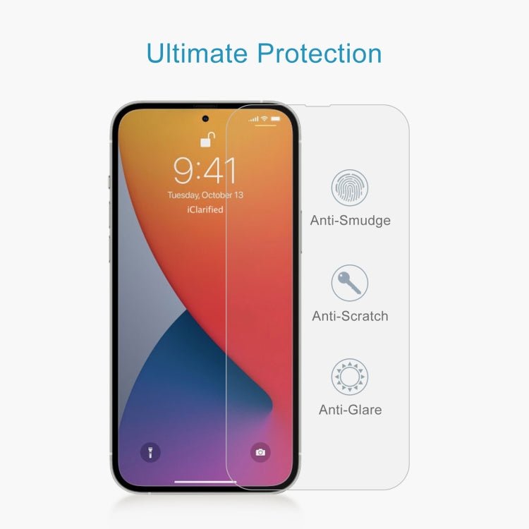 For iPhone 14 Plus 0.26mm 9H 2.5D Tempered Glass Film