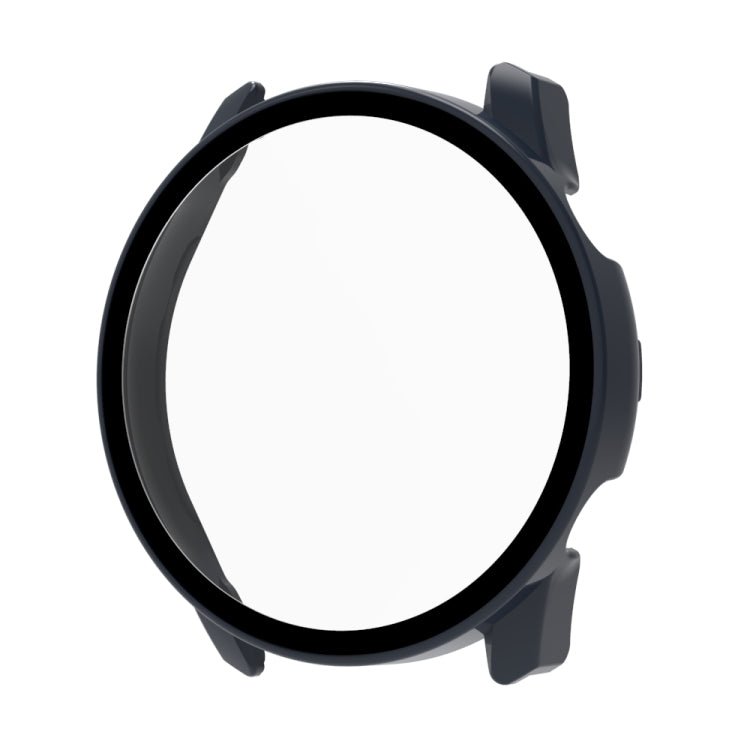 For Xiaomi Haylou RT2 / LS10 PC + Tempered Glass Integrated Watch Case(Ink Blue)