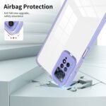 For Xiaomi Redmi Note 11 Pro 5G / 4G 3 in 1 Clear TPU Color PC Frame Phone Case(Purple)