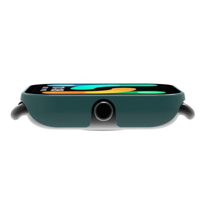 For Xiaomi Haylou Smart Watch 2 LS02 PC+ Toughened Film Fully Enclosed Protective Watch Case(Transparent White)