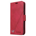 For Xiaomi Mi 11 GQUTROBE Right Angle Leather Phone Case(Red)